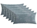 Cushion Cover 6 pcs HEERLEN Light Blue 50 x 75 cm 911680