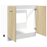 Bottom Cabinet Lyon Sonoma Oak 80x46x81.5 cm Engineered Wood 849612