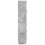Cabinet Set 2 pcs Concrete Grey 66 x 34.5 x 87 cm 3416802