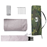 Tunnel Tent Camouflage 2-Person 185T Polyester with PU Coating 42019364