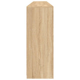 Sideboard with LED Lights Sonoma Oak 162x37x100 cm 3209172