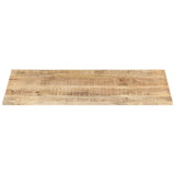 Table Top Solid Mango Wood 25-27 mm 100x60 cm 286024