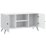 TV Cabinet White 102 x 34.5 x 50 cm Engineered Wood 895615
