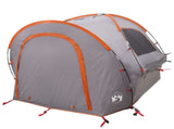 Car Tent Grey and Orange 200 x 170 x 170 cm Polyester and Steel 42028541