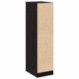 Apothecary Cabinet Black oak 30 x 41 x 118 cm Engineered wood 869002