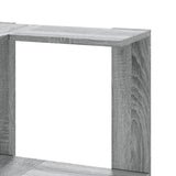 Corner Bookcase 5-Tier Grey Sonoma 50x50x179 cm Engineered Wood 852587