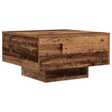 Coffee Table Old Wood 55 x 55 x31 cm Engineered Wood 862994