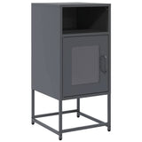 Bedside Cabinet Anthracite 36x39x78 cm Cold-rolled Steel 853412