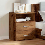 Bedside Cabinet Old Wood 50x32x60cm Engineered Wood 856564