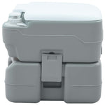 Portable Camping Toilet Grey and white 41.5 x 36.5 x 37.5 cm 42001437