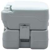 Portable Camping Toilet Grey and white 41.5 x 36.5 x 37.5 cm 42001437