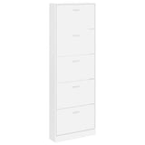Shoe Cabinet White Engineered wood, plastic, aluminium alloy Medium 241240