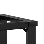 ZNTS Dining Table Legs O-Frame 80x40x73 cm Steel 357885