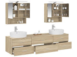 Bathroom Furniture Set 5 pcs Sonoma Oak 3406881