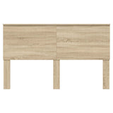 Headboard with Headboard Sonoma Oak 160 cm Engineered wood 887739