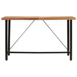 Bar Table 180x70x107 cm Solid Wood Acacia and Iron 356378