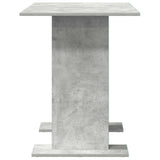 Dining Table Concrete Grey 110 x 60 x 75 cm Engineered Wood 863163