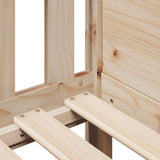 Kids Bed Frame with Drawers without Mattress 80x200 cm Solid Wood 3302035