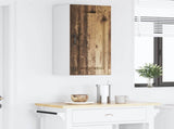 Wall Cabinet PORTO Old Wood 40 x 31 x 80 cm Engineered Wood 885383