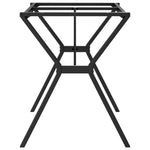 ZNTS Dining Table Legs Y-Frame 120x60x73 cm Steel 357934