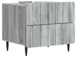 Bedside Cabinet Grey Sonoma 43 x 34.5 x 49.5 cm Engineered Wood 894307