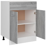 Drawer Bottom Cabinet Lyon Grey Sonoma 60x46x81.5 cm Engineered Wood 815577