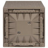 Garden Flower Box Light Brown 36 x 36 x 35 cm PP 42006498