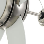 Ornate Ceiling Fan with Light 128 cm White 50538
