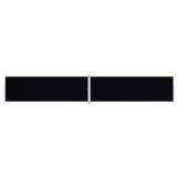 Retractable Side Awning Black 200x1200 cm 318078