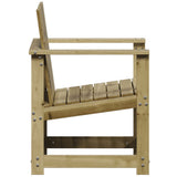 3 Piece Garden Lounge Set Impregnated Wood Pine 832634