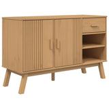 Sideboard OLDEN Brown 114x43x73.5 cm Solid Wood Pine 358606