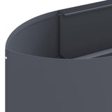 Raised Garden Bed Anthracite 380 x 40x 40 cm Steel 8011735
