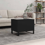 Coffee Table Black 60x44.5x45 cm Engineered Wood 830957