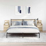 Bedside Cabinets with 2 Drawers 2 pcs Sonoma Oak 38x34x80 cm 861360