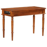 Desk with Drawer 110x50x76 cm Solid Wood Acacia 356973