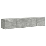TV Wall Cabinet Wall-mounted 2 pcs Concerte 78.5 x 31 x 29.5 cm 892216