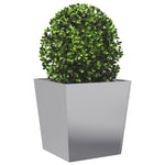 ZNTS Garden Planter 50x50x50 cm Galvanised Steel 851076