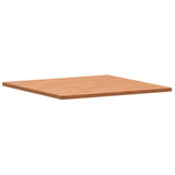 Table Top 90x90x2.5 cm Square Solid Wood Beech 355977