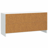 TV Cabinet White 99 x 34.5 x 47 cm Engineered Wood 895865