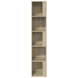 Corner Cabinet Sonoma Oak 33x33x164.5 cm Engineered Wood 809047