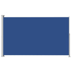 ZNTS Patio Retractable Side Awning 180x300 cm Blue 313403