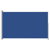 ZNTS Patio Retractable Side Awning 180x300 cm Blue 313403