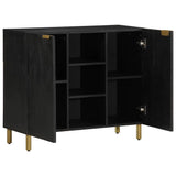 Sideboard Black 90x33x75 cm Engineered Wood 4017676