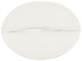 Cushion with Pillow HEERLEN 6 pcs White Fabric 929330