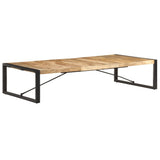 Coffee Table 180x90x40 cm Rough Mango Wood 321588