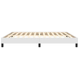 Bed Frame without Mattress White Super King Faux Leather 349844