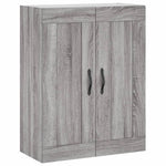 Wall Mounted Cabinets 2 pcs Grey Sonoma Engineered Wood 3198015
