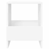 Magazine Rack 2 pcs White 35 x 30 x 45 cm 890969