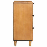 Sideboard Light brown 60 x 33 x 75 cm Solid mango wood 4018083