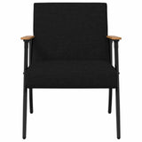Armchair Black 59 x 75 x 78 cm Fabric 42017664